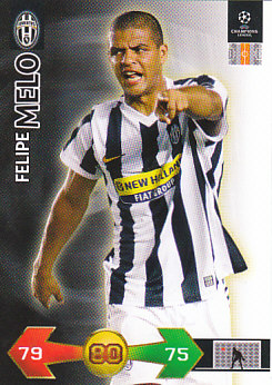 Felipe Melo Juventus FC 2009/10 Panini Super Strikes CL #177